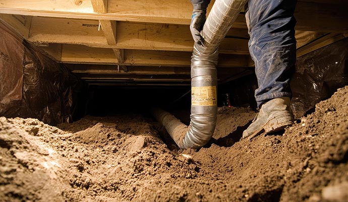 Crawl space repair service Crawl space repair service